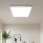 Preview: Casaya LED-Deckenleuchte Medora, eckig, BxL: 30 x 30 cm, 24 W, 2500 lm, weiß, 997355