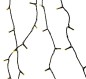 Preview: Casaya Lichterkette Basic, 120 LEDs, 9 m, 2700K, IP44, dimmbar, schwarz, 997395