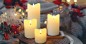 Preview: Casaya LED-Kerze, 4er Set, Höhe: 7,5 / 10 / 12,5 / 15 cm, mit Fernbedienung, weiß, 997403