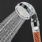 Preview: EASYmaxx Duschkopf Spa, mit Mineralperlen, 3 in 1 transparent / chrom, 8cm, 5206 Preview: EASYmaxx Duschkopf Spa, mit Mineralperlen, 3 in 1 transparent / chrom, 8cm, 5206