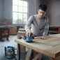 Preview: Bosch Professional Exzenterschleifer GEX 185-LI mit Staubsack, 06013A5020