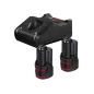 Preview: Bosch Akku-Bohrschrauber GSR 12V-15, 2x 2.0Ah Akkus, Lader, L-Boxx, 060186810P