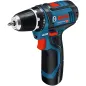 Preview: Bosch Akku-Bohrschrauber GSR 12V-15, 2x 2.0Ah Akkus, Lader, L-Boxx, 060186810P