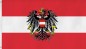Preview: WM Fanartikel Österreich Fahne 150x90cm mit Ösen, 3010300