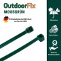 Preview: OutdoorFix Kabelbinder 150 x 3,5 mm, 50 Stk, Moosgrün, Wetterfest, UV-beständig, 22566