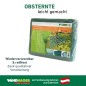 Preview: Windhager Erntenetz für Obst und Nüsse, Auffangnetz, Dunkelgrün, 4 x 4 m & Metall-Heringe 10 Stück, 06020