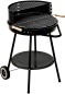 Preview: Landmann Grillchef Holzkohlegrillwagen Corso, DM 48,5 cm, Mit Rollen inkl. Ablagetisch & Windschutz, 01252