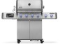 Preview: Napolein Gasgrill Prestige PRO 500 Edelstahl, inkl. Drehspieß, 4 Nrenner, PRO500VXRSIBPSS-DE
