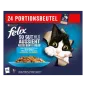 Preview: FELIX Katzennassfutter So gut wie es aussieht in Gelee Geschmacksvielfalt aus dem Wasser, 24 x 85g, 12449400