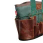 Preview: FELCO 482 Gartentasche Mini kompakt, wasserdichtes Canvas und Leder, F482