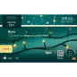 Preview: Lumineo LED Basic-Beleuchtung Outdoor, 1190 cm, 120L, green/champagne, 495887