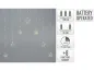 Preview: Koopman LED Lichtervorhang warmweiß, 120x120cm, 128 LEDs, AVX100600
