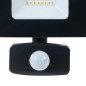 Preview: EGLO LED Außenwandleuchte IP44 Sensor schwarz Faedo 3, mit Sensor, 97461