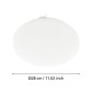 Preview: EGLO LED Wand-/Deckenleuchte Ø28cm 1100lm 3000K Frania, 97871