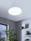 Preview: EGLO LED Deckenleuchte Fueva 5, IP44, Ø28,5cm, 2400lm, Weiß,99265