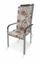 Preview: Doppler Auflage Hochlehner Living Flower Muster,119x48x6cm, Baumwolle & Polyester, 5122153953