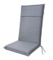 Preview: Doppler Hochlehner Auflage Life hellgrau, 119x48x4 cm, 5127595354