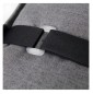 Preview: Doppler Hochlehner Auflage Life hellgrau, 119x48x4 cm, 5127595354