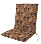 Preview: Doppler Auflage Niedriglehner Living, Braune Blätter, 100x48x6cm, 5112156110