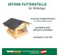 Preview: Windhager Vogelfutterhaus Steinplatte, 07676