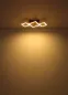 Preview: Globo Deckenleuchte DUSTIN schwarz, 66x30x10cm Metall, LED, 67288D1