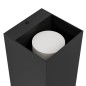 Preview: EGLO LED Außenleuchte Eremitana, GU10, 11cm, Metall, schwarz, 900189