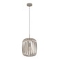 Preview: EGLO Hängelampe Romazzina, E27, Ø32,5cm, beige, Metall, 900496