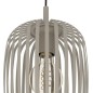 Preview: EGLO Pendellampe Romazzina, 3-flammige Pendelleuchte, E27, Ø46cm, beige, Metall, 900687