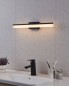 Preview: EGLO LED Wandleuchte Palmital, Bad-Spiegellampe, IP44,59,5cm, 1350lm, Schwarz, 900845