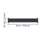 Preview: EGLO LED Außen Wandlampe Neviano, IP55, 38 cm, 900676