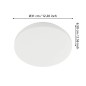 Preview: EGLO LED-Deckenleuchte IP54 Sensor Ø31cm 2250lm - Approdo, 901527