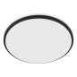 Preview: EGLO LED-Deckenleuchte Margidore, IP54 CCT Ø34cm Schwarz 2250lm, 901529