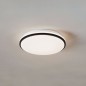 Preview: EGLO LED-Deckenleuchte Margidore, IP54 CCT Ø34cm Schwarz 2250lm, 901529