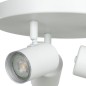 Preview: EGLO Deckenlampe 3-flammig Consuma 1, GU10, IP44, Ø25cm, 901962