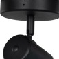 Preview: EGLO Spot Wandlampe Consuma 1, GU10, IP44, 11cm, schwarz, 901964