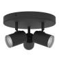 Preview: EGLO Deckenlampe 3-flammig Consuma 1, GU10, IP44, Ø25cm, 901965