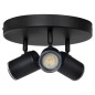 Preview: EGLO Deckenlampe 3-flammig Consuma 1, GU10, IP44, Ø25cm, 901965