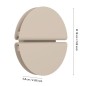 Preview: EGLO LED Wandlampe Pianosa, IP44, CCT, 620lm, sand, 902121