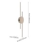 Preview: EGLO LED Wandlampe Venticello, Sand, 2535lm, 3000K, 902126