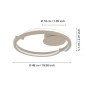 Preview: EGLO LED Deckenleuchte Mezzomonte, CCT/dimmbar Sand, Ø48cm, 4400lm, 901823