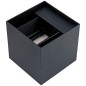 Preview: E2 Elektro Außenwandleuchte BIG QUBE up&down, 20W, CCT, IP65, anthrazit, 2528000461696