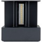 Preview: E2 Elektro Außenwandleuchte BIG QUBE up&down, 20W, CCT, IP65, anthrazit, 2528000461696