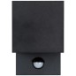 Preview: E2 Elektro Außenwandleuchte QUBE Sensor up&down, 7W, CCT, IP65, anthrazit, 2528000451696