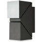 Preview: E2 Elektro Außenwandleuchte LYRA up&down, 12W, IP65, anthrazit, 2528000091696