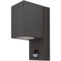 Preview: E2 Elektro Außenwandleuchte ASTER Sensor, GU10, IP65, anthrazit, 2528000161696