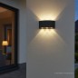 Preview: E2 Elektro Außenwandleuchte PETRA up&down, 7W, CCT, IP54, anthrazit, 2528000301696