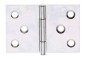 Preview: Alberts Scharnier, Breit: Stahl roh, sendzimirverzinkt 40x58mm 346478