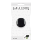 Preview: MLINE Cable Candy, Kabelhalter und Kabelführung, Turtle schwarz, CC008