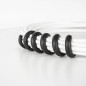 Preview: MLINE Cable Candy, Kabelhalter und Ordner, 2 Stk. Schwarz, CC009