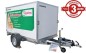 Preview: Brenderup PKW-Anhänger CD260WBD1300 Cargo Kofferanhänger gebremst